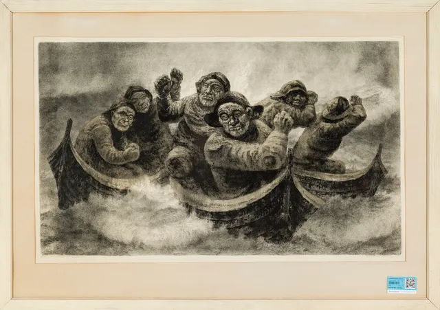 Johnson, Kaare Espolin — "Juksafiskere I" 1957