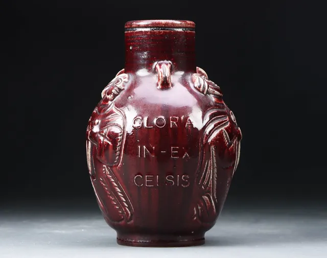Jais Nielsen for Royal Copenhagen. Vase nr. 2966, 1. sort