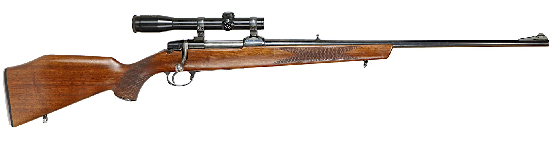 KULGEVÄR, fabrikat Husqvarna, modell 1900, kaliber 9,3x62, tillv.nr 360537, se-nr SE1323026. — Rifles — Walter Borg