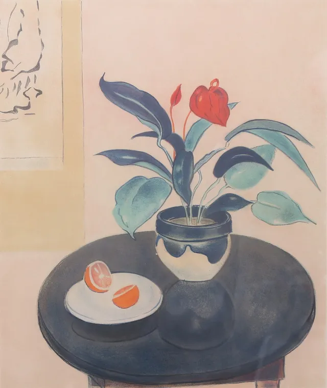 EINAR JOLIN. litografi, signerad och numrerad 276/360.