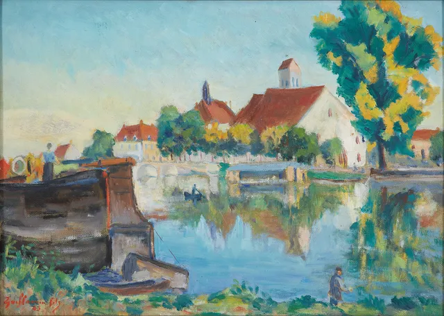 ARMAND GUILLAUMIN II 1891-1955. Stadsmotiv.