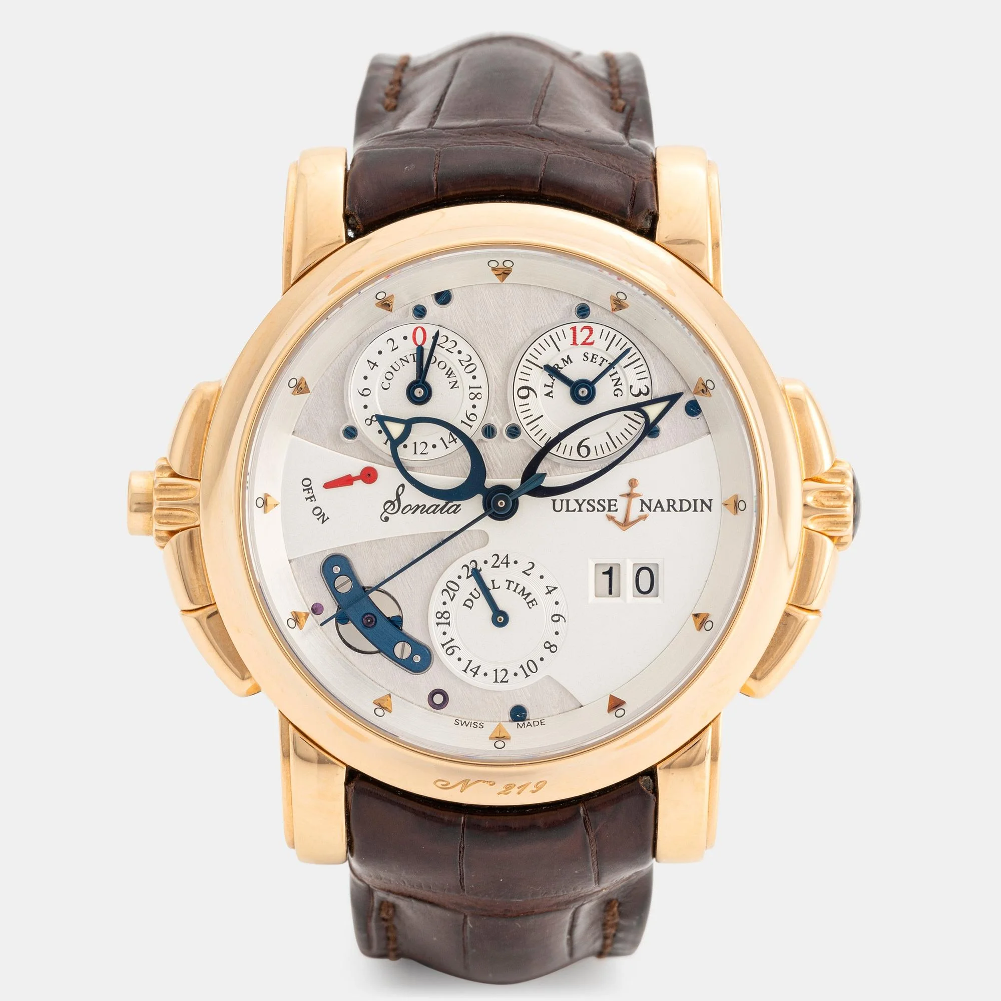 Ulysse Nardin, Sonata, Cathedral Dual Time, ca 2018. — Bukowskis