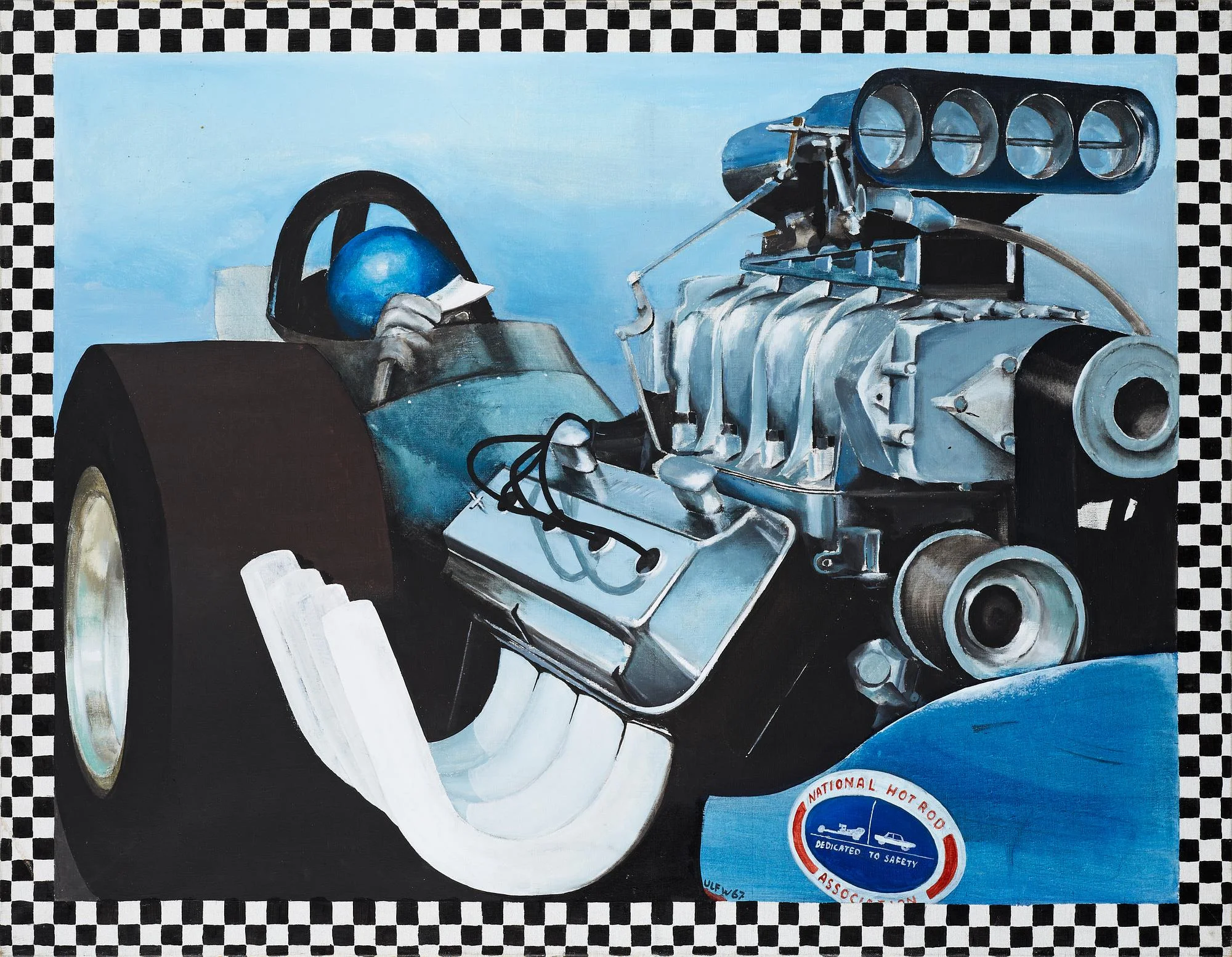 Ulf Wahlberg, "National hot rod association". — Bukowskis