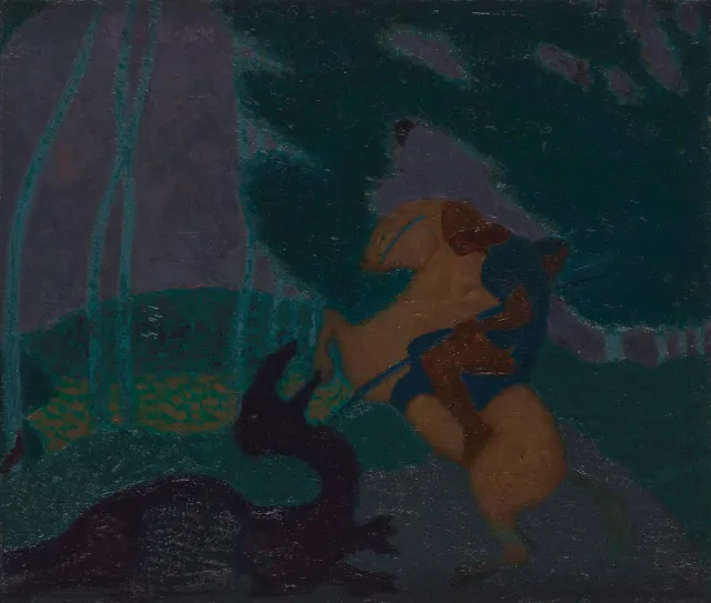 Pelle Swedlund, Sankt Göran och draken.
