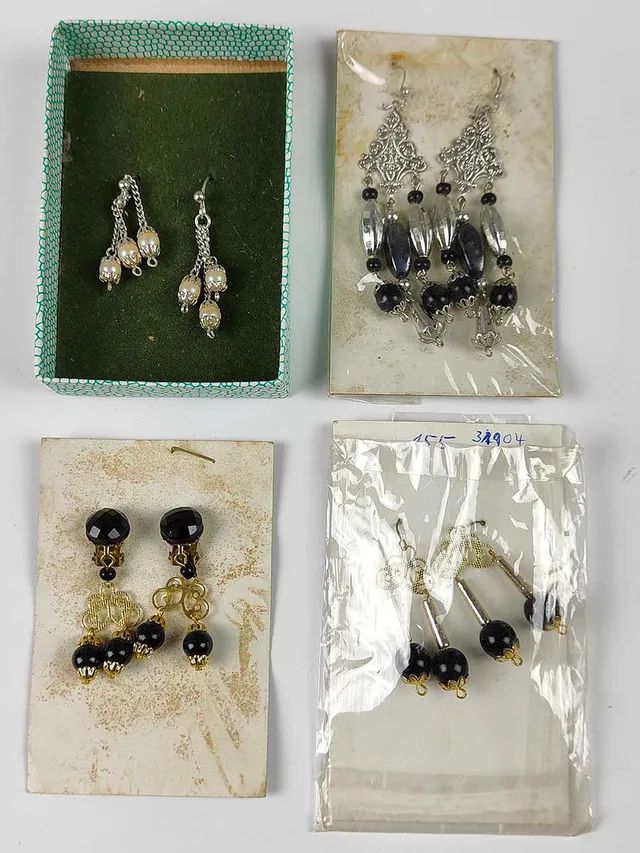 Art Deko Ohrschmuck 1930er Jahre.