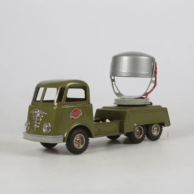 MODELLBIL, plåt, Gama, militärfordon, Tyskland, 1950/60-tal.