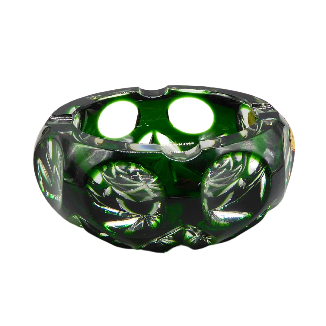 BLEIKRISTALLSCHALE VON HOFBAUER, HANDGESCHLIFFEN. — Utility glass — Auktionshaus Stuber's Hammerschlag