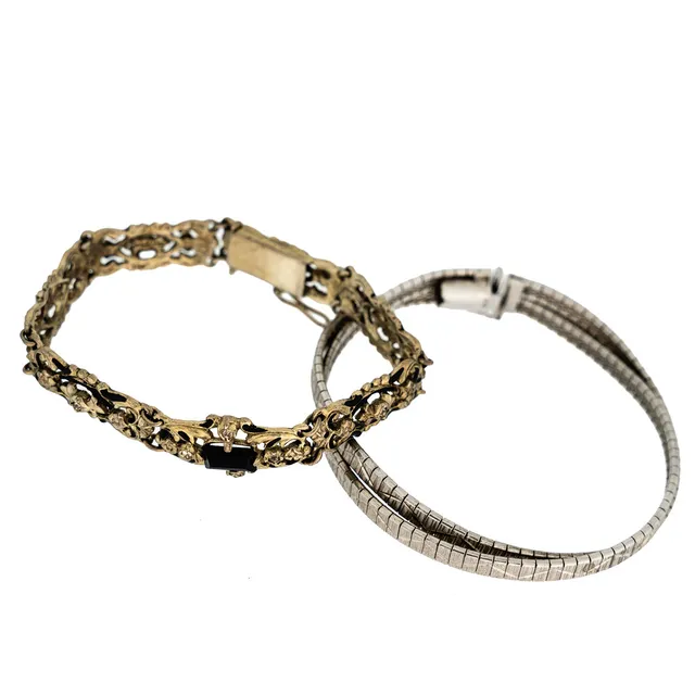 ARMBAND, 2 st, silver.