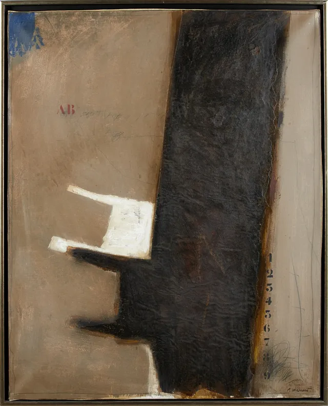 JAMES COIGNARD (Frankrike, 1925-2008). "LUMIERE", 1989, signerad J.Coignard, olja på duk.