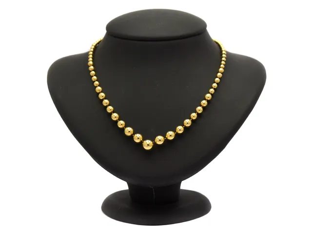 CARTIER, collier, 18K guld, kullänk, doserad, längd 41,5 cm, säkerhetskedja, vikt 51,6 g, certifikat, etui.