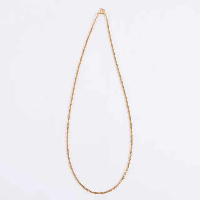 HALSKEDJA, guld 18K, pansar.