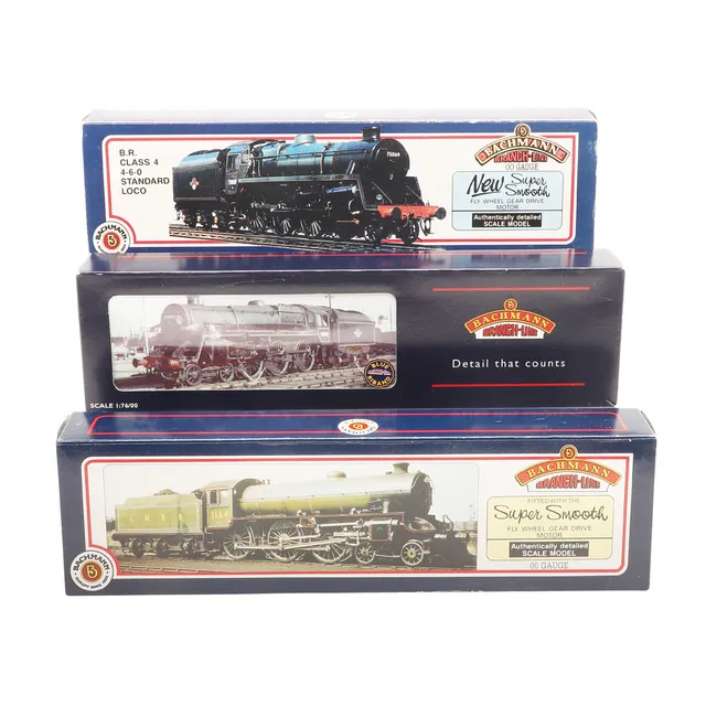 BACHMANN BOXED LOCOMOTIVES.