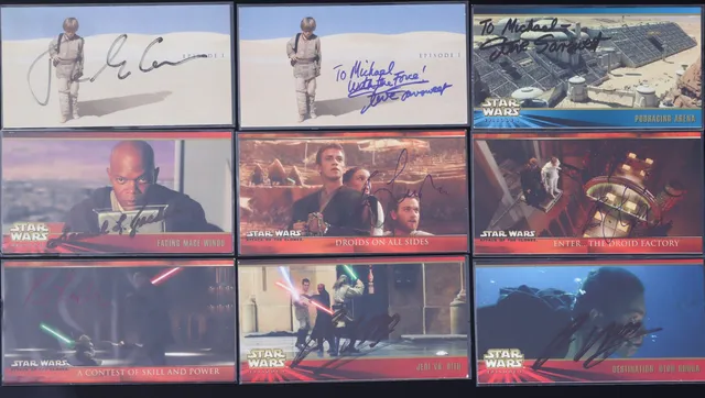 Star Wars. Samling autografer (76)