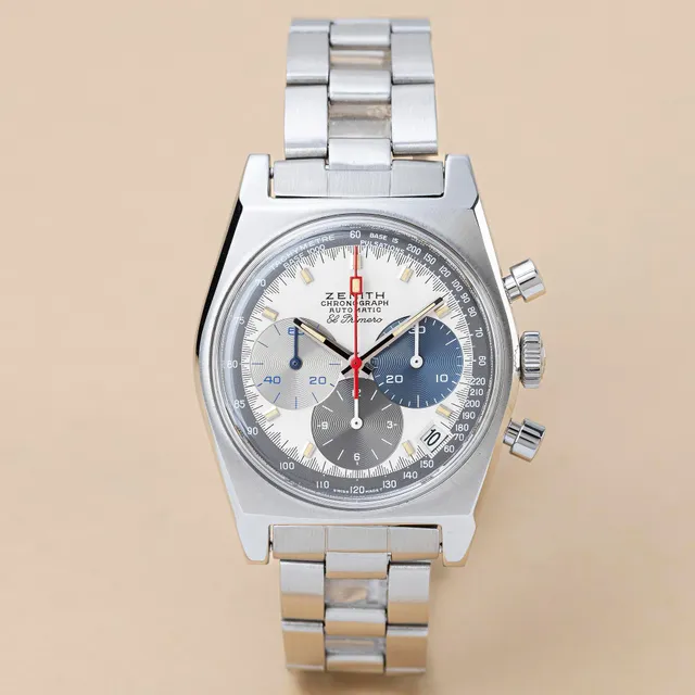 Zenith, El Primero, "Gay Frères Ladder Bracelet", ca 1971.