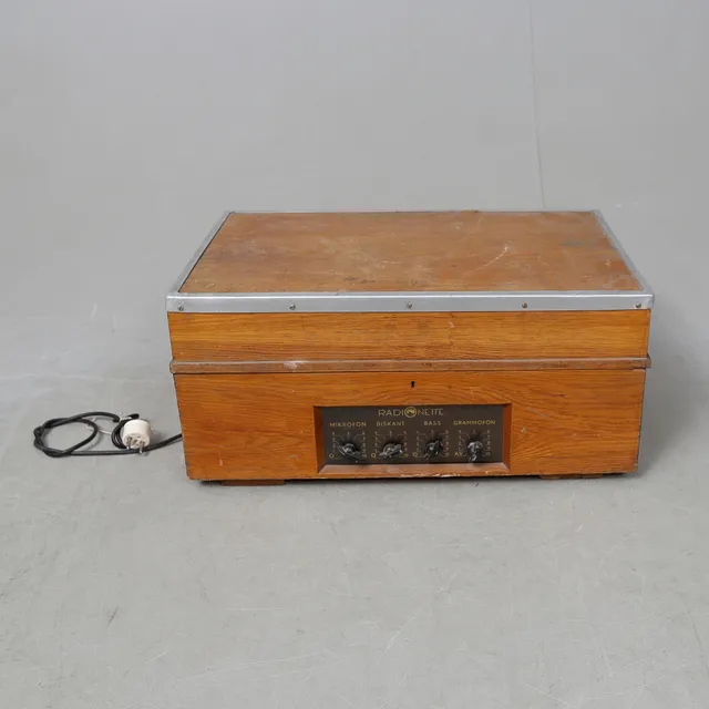 SKIVSPELARE, Radionette/Garrard, 1950/60-tal.