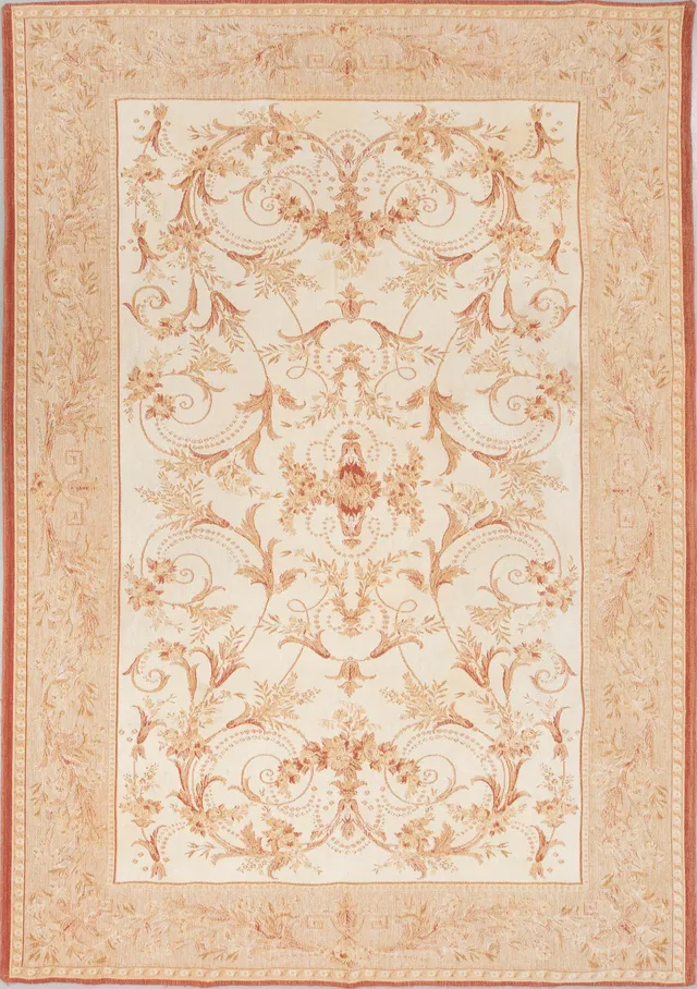 Laura Ashley, matta, maskinsydd, 234 x 156 cm.
