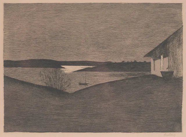 Sohlberg, Harald — "Måneskinn" 1912