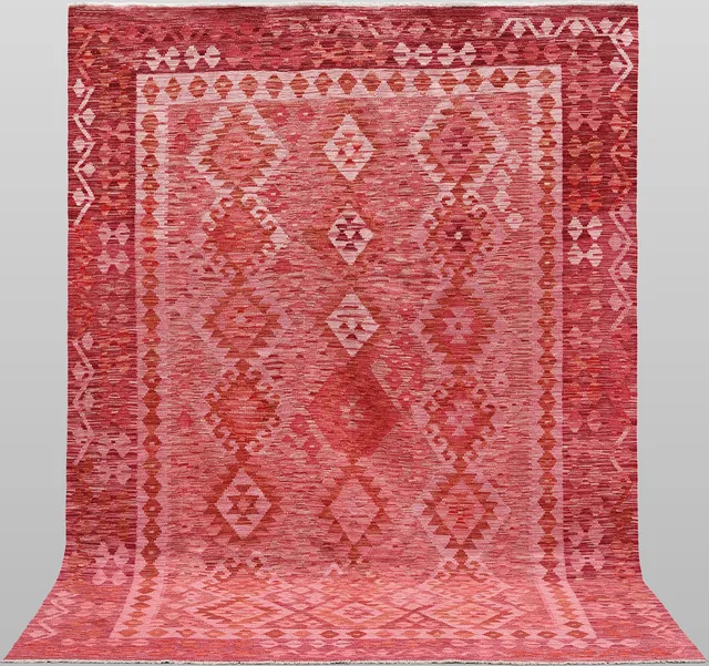 ORIENTMATTA, kelim, handvävd, klassisk design, ca 288 x 205 cm.