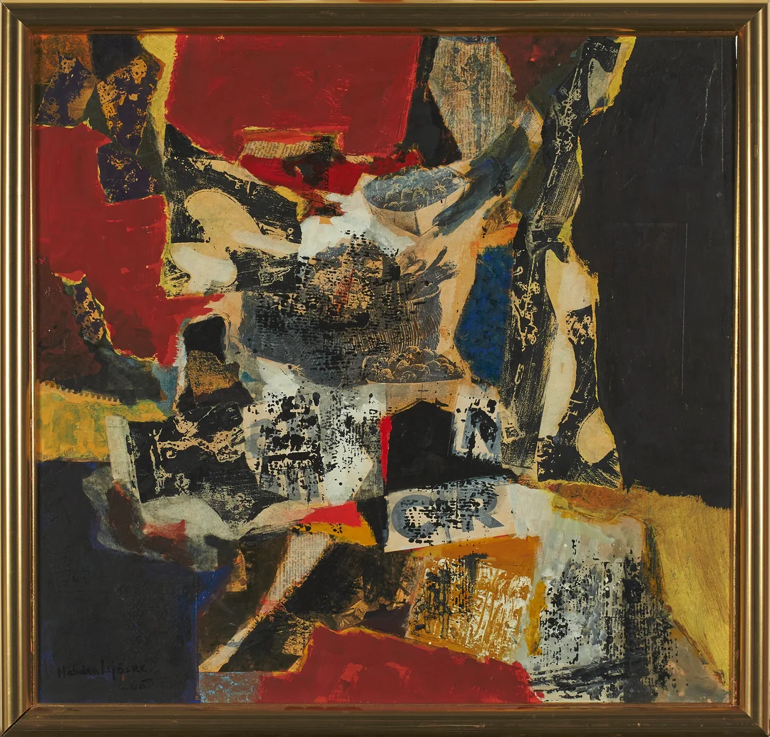 Ljøsne, Halvdan — "Nature Morte" 1965 — Kunst/Maleri — Blomqvist