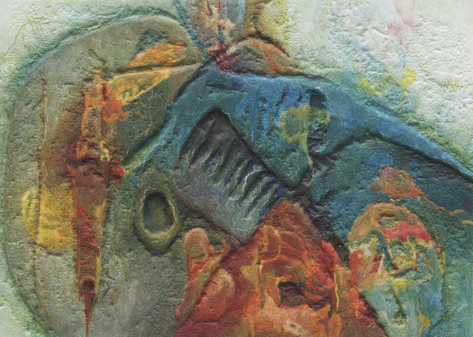 OIDENTIFIERAD KONSTNÄR. "Eremita", relieftryck, signerad, numrerad 73/99 och daterad 1999. — Engravings & Prints — Växjö Auktionskammare
