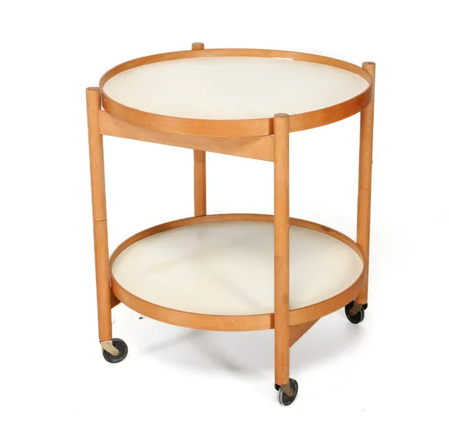 Hans Bølling for Torben Ørskov. Tray table, untreated beech wood