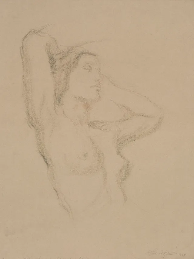 Brun, Harald — Akt, 1924