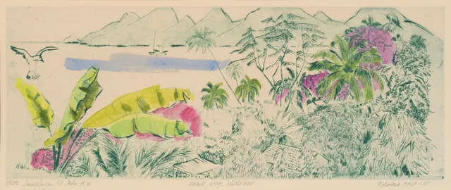 Finne, Ferdinand — "Innseilingen til Nuku Hiva" 1985