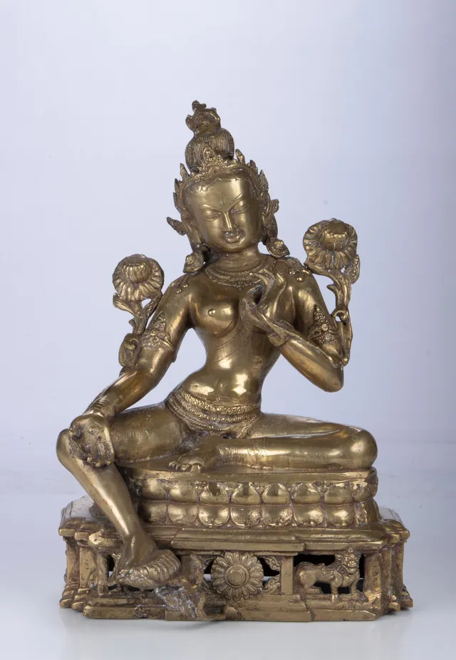 'Tara' bronze Buddha. 20th century.