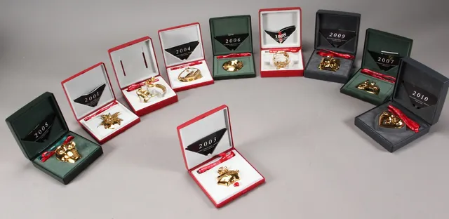 Georg Jensen. Juleuroer (10)