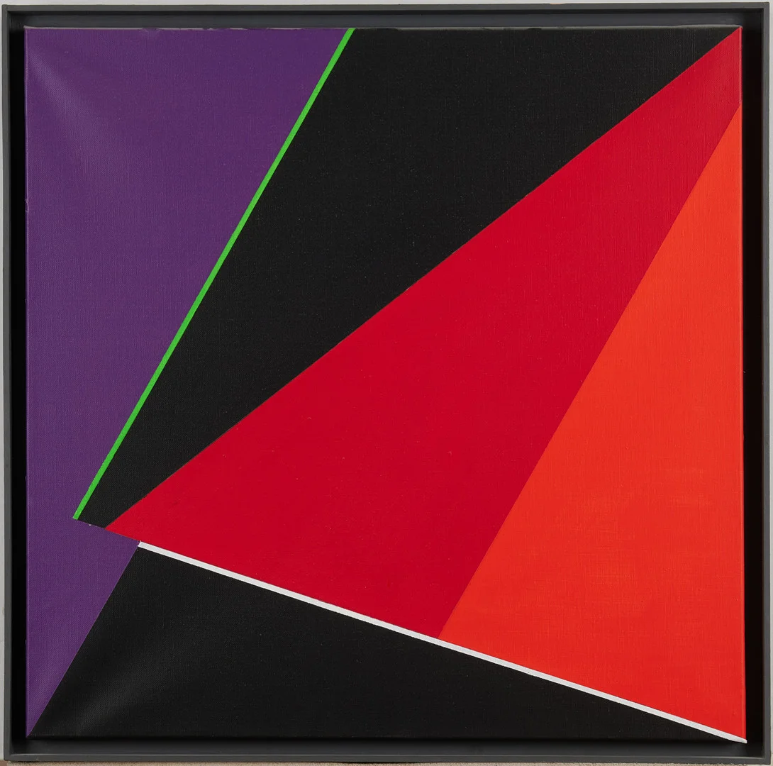MARC GUYARD (FRANKRIKE, FÖDD 1932). Komposition, olja på duk, signerad och daterad a tergo Marc Guyard -91. — Paintings — Stockholms Auktionsverk Magasin 5