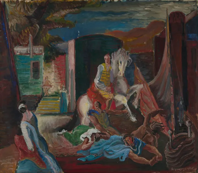 Kongsvold, Rolf — Teatermotiv, 1927