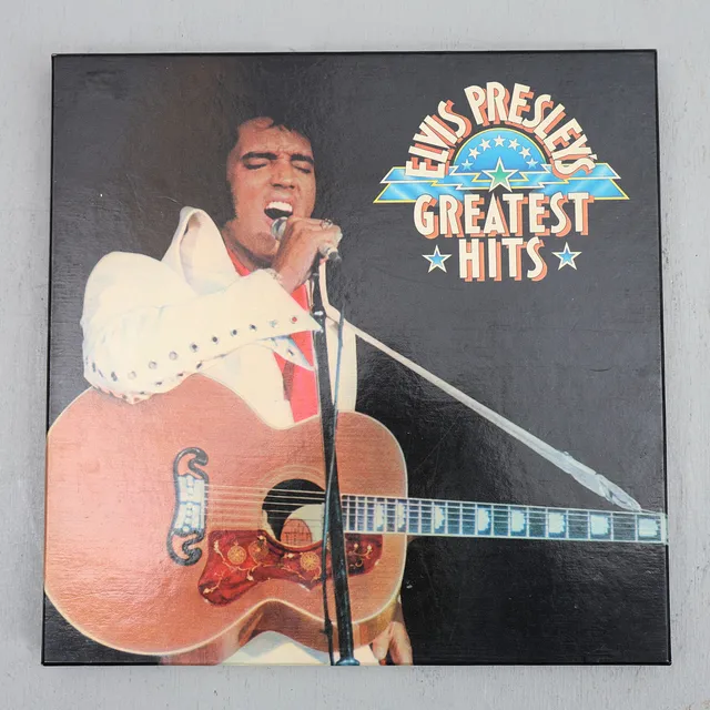 ELVIS PRESLEY. Samlingsalbum, 7 st LP-skivor, "Greatest hits".
