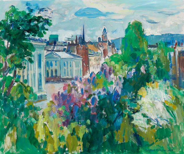 Eriksen, Sigurd — Sommer på Karl Johan, 1959