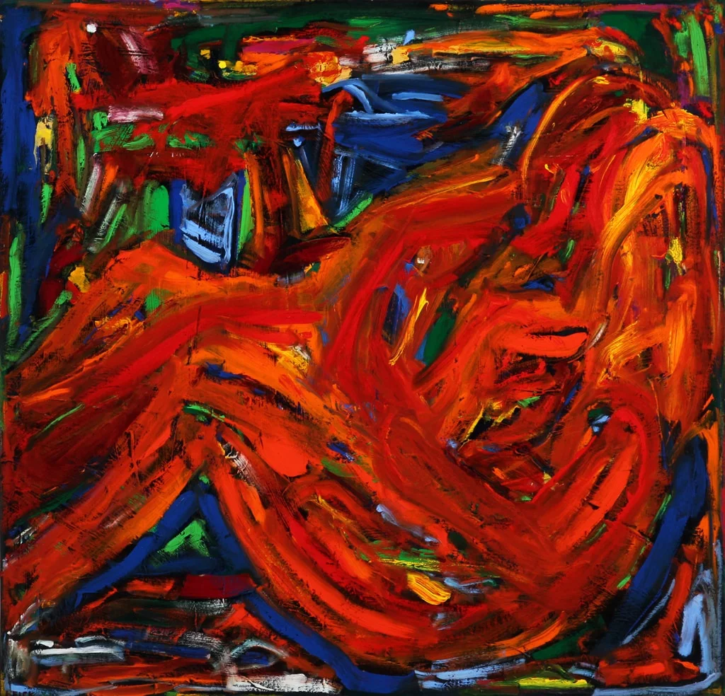 Erling Leick. 'Moments', olie på lærred — Paintings and sculptures/Modern pictorial arts — Lauritz