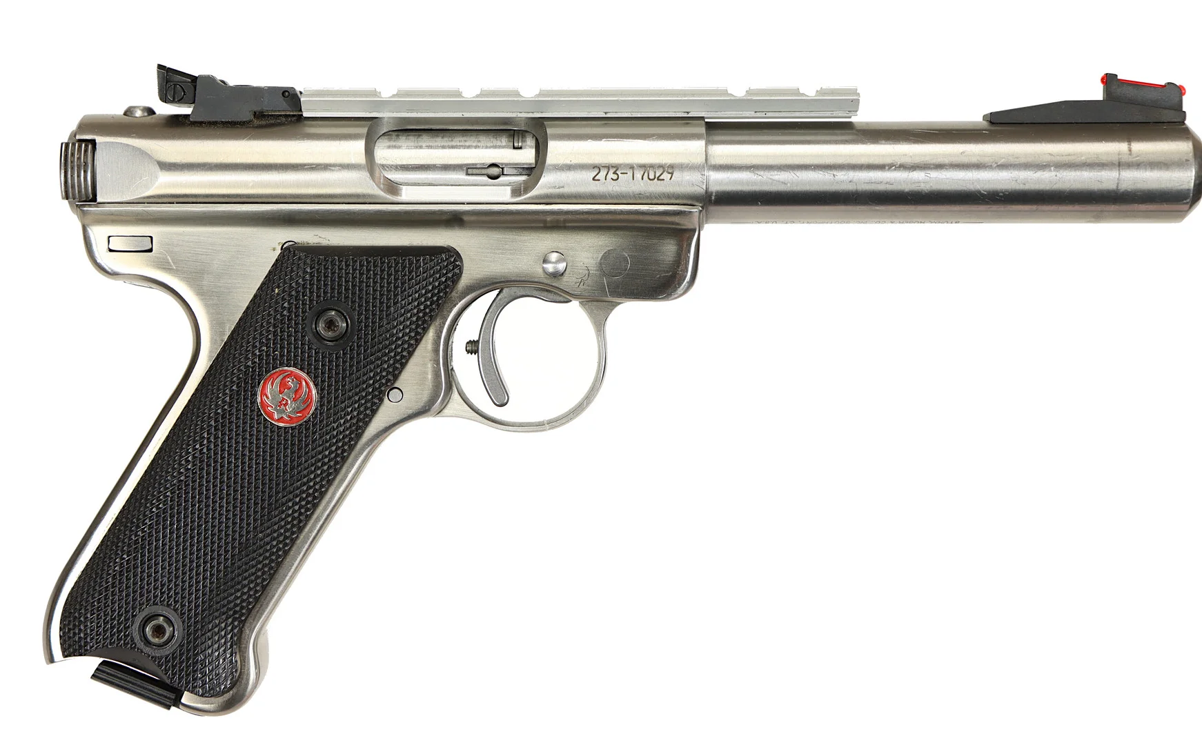 PISTOL, fabrikat Ruger, modell MK III Target, kaliber .22lr, tillv.nr 273-17029, se-nr SE2364787. — Pistols — Walter Borg
