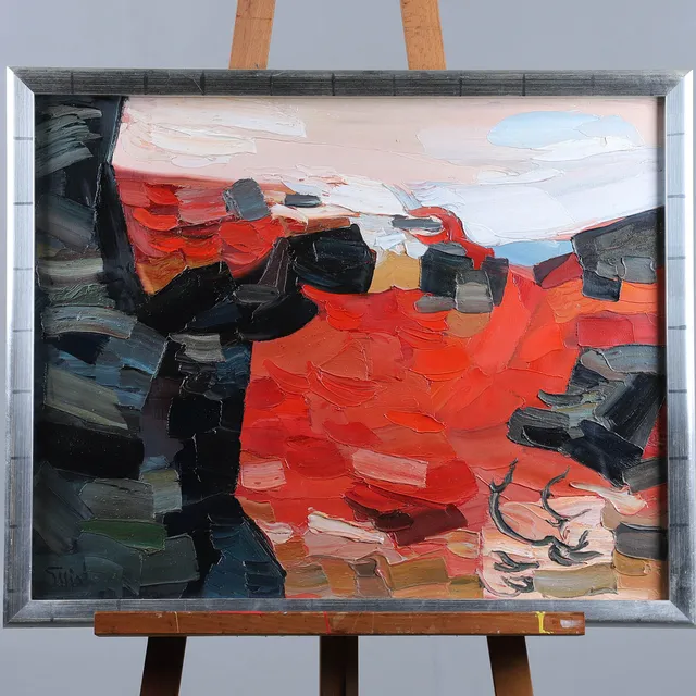 BENGT ELLIS (1923-2006), OLJA PÅ DUK, SIGNERAD ELLIS.
