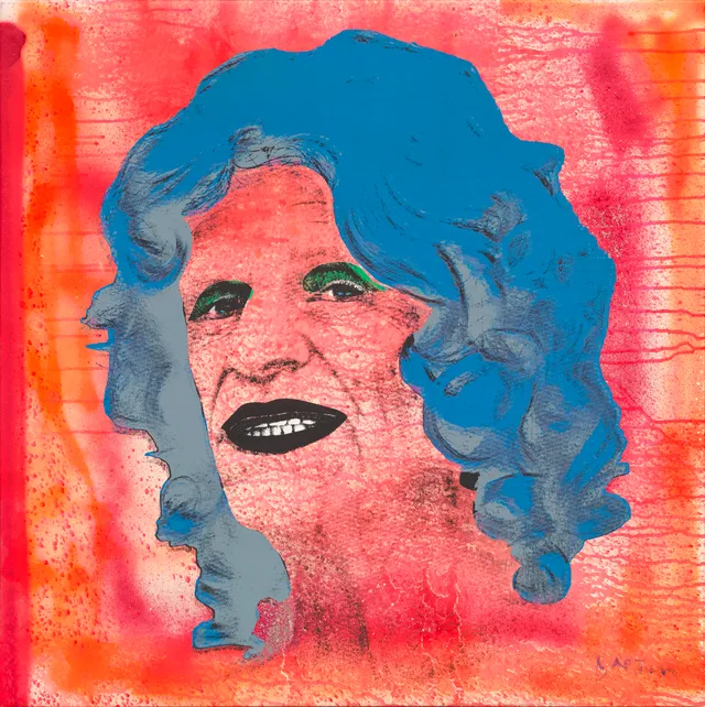 Slettemark, Kjartan — "Selvportrett som Marilyn" 2004