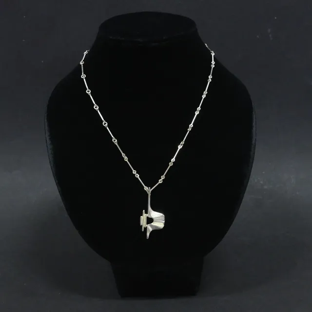 BJÖRN WECKSTRÖM. LAPPONIA, HÄNGE MED COLLIER, SILVER, FINLAND.