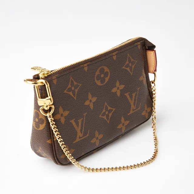 LOUIS VUITTON. Mini pochette, monogramcanvas, 2015.