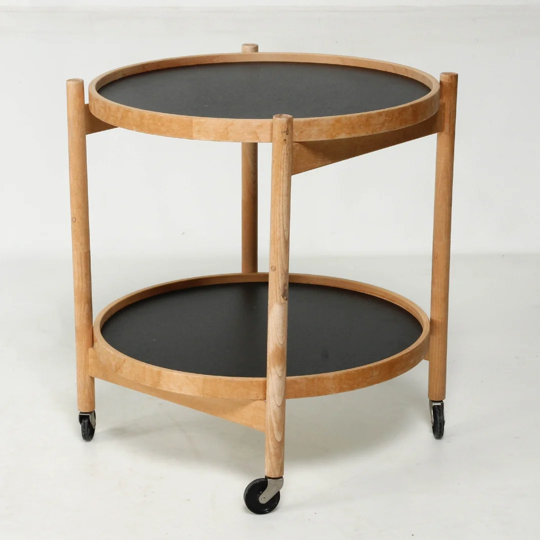 Hans Bølling for Torben Ørskov. Tray table, untreated beech wood — Furniture/Coffee tables, occasional tables — Lauritz