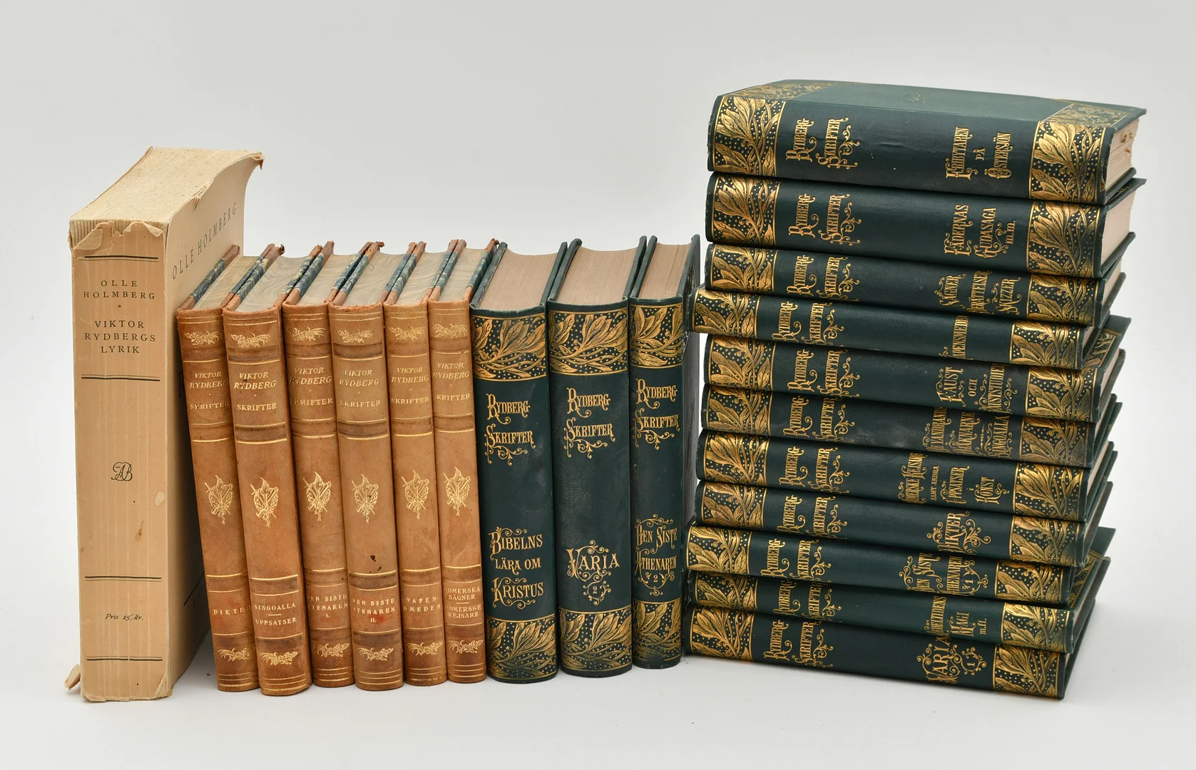 Viktor Rydberg, Samlade skrifter. 21 volymer. — Books — Connoisseur Bokauktioner