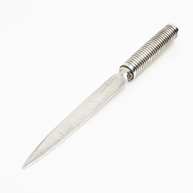 SIGVARD BERNADOTTE. Brevkniv, silver Georg Jensen Köpenhamn.