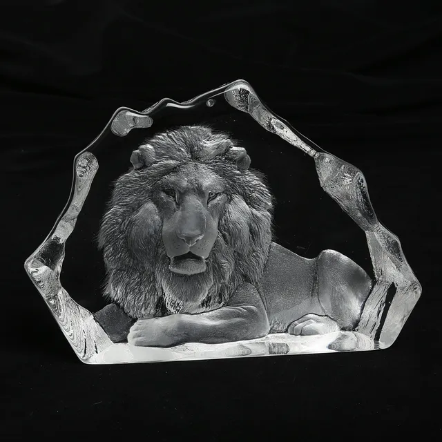 MATS JONASSON. SKULPTUR, glas, Målerås, osignerad.