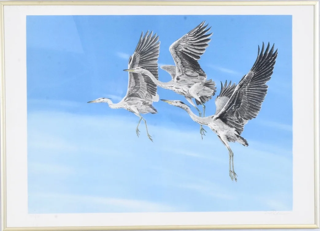 DAG PETTERSSON. Färglitografi. — Engravings & Prints — Halmstads Auktionskammare