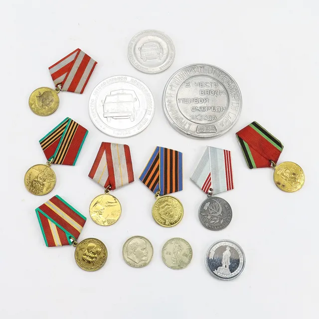 MEDALJER med mera, Sovjetunionen.