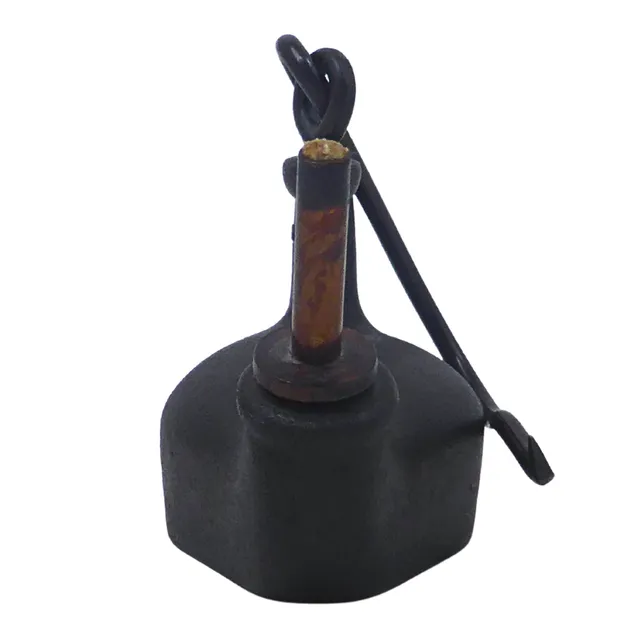 GUSSEISEN-GRUBENLAMPE.