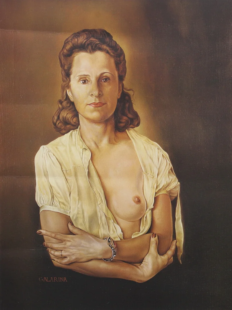SALVADOR DALI. "Galarina", plansch. — Engravings & Prints — Växjö Auktionskammare