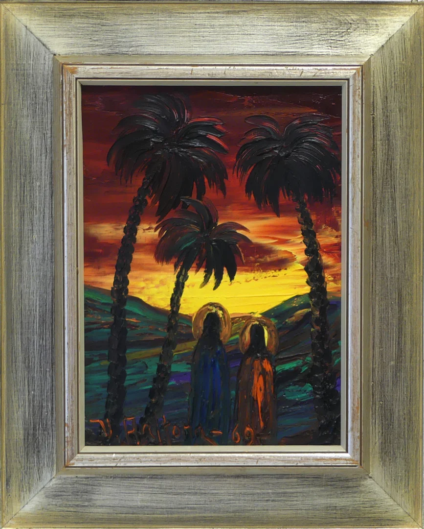 VEIKKO AALTONA. Olja på duk, signerad -69. — Paintings — Lysekils Auktionsbyrå