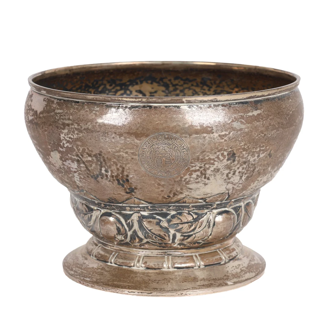 Evald Nielsen: Silver centerpiece - 1925 — Silver, bronze, copper and pewter/Hollowware — Lauritz