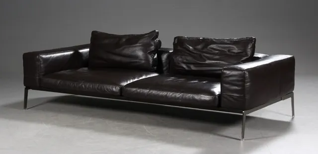 Antonio Citterio. Three-seater sofa, model Lifesteel